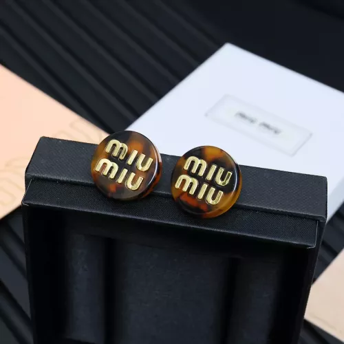 Replica MIU MIU Earrings For Women #1350899 $29.00 USD for Wholesale
