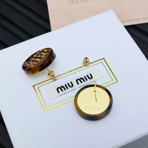 Replica MIU MIU Earrings For Women #1350899 $29.00 USD for Wholesale