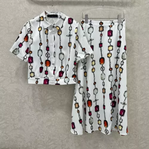 Cheap Louis Vuitton LV Tracksuits Short Sleeved For Women #1350904, $$155.00 USD On Louis Vuitton LV Tracksuits