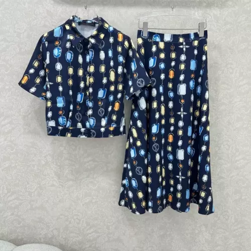 Cheap Louis Vuitton LV Tracksuits Short Sleeved For Women #1350905, $$155.00 USD On Louis Vuitton LV Tracksuits