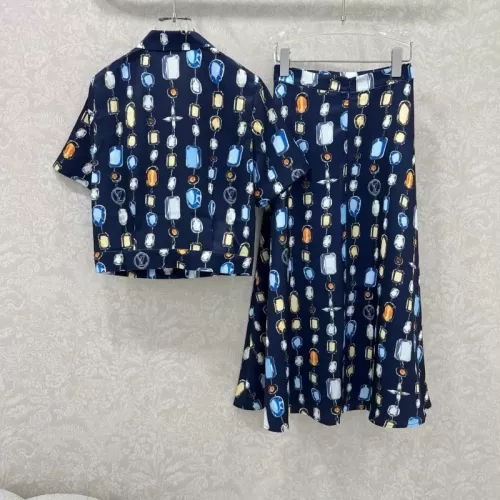 Replica Louis Vuitton LV Tracksuits Short Sleeved For Women #1350905 $155.00 USD for Wholesale