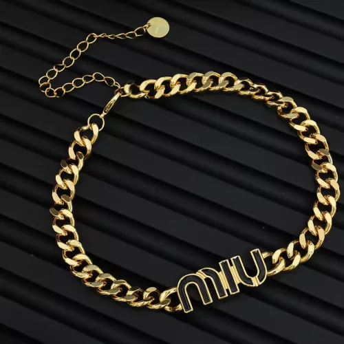 Cheap MIU MIU Necklaces #1350910, $$32.00 USD On MIU MIU Necklaces