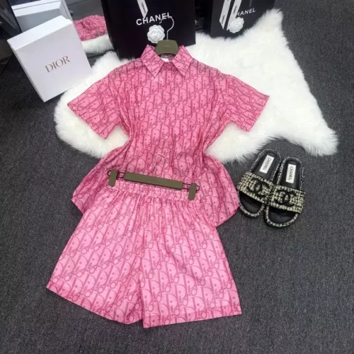 Replica Christian Dior Tracksuits Short Sleeved For Women #1350953 $76.00 USD for Wholesale
