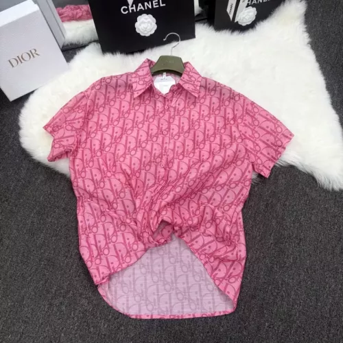 Replica Christian Dior Tracksuits Short Sleeved For Women #1350953 $76.00 USD for Wholesale