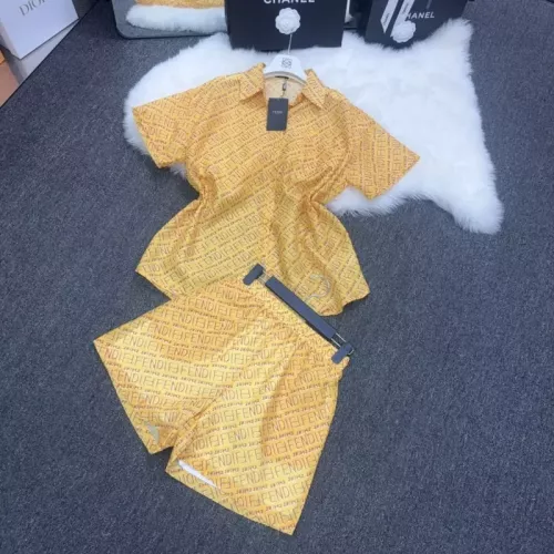 Cheap Fendi Tracksuits Short Sleeved For Women #1350956, $$76.00 USD On Fendi Tracksuits