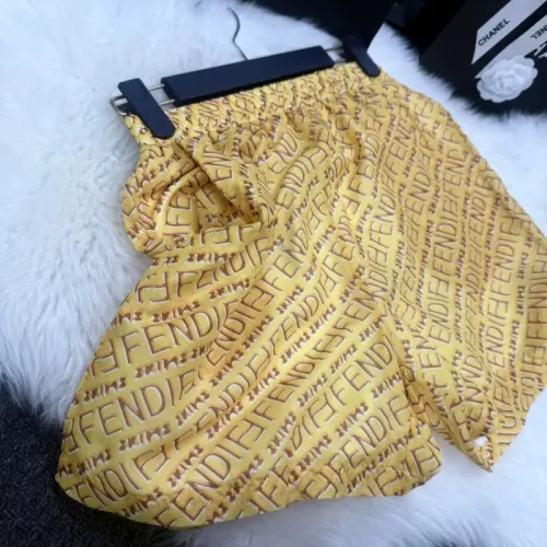 Replica Fendi Tracksuits Short Sleeved For Women #1350956 $76.00 USD for Wholesale