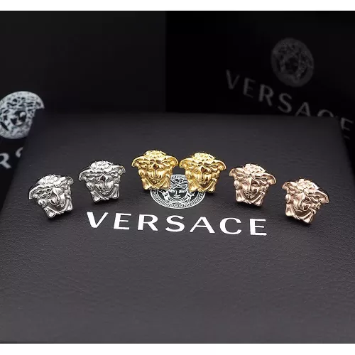 Replica Versace Earrings For Women #1350981 $23.00 USD for Wholesale
