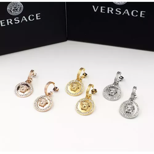 Replica Versace Earrings For Women #1350991 $27.00 USD for Wholesale