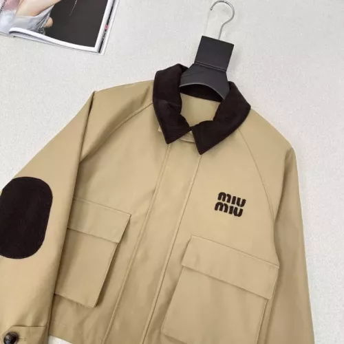 Replica MIU MIU Jackets Long Sleeved For Women #1351021 $96.00 USD for Wholesale