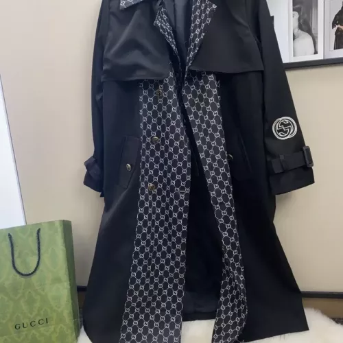 Replica Gucci Coat Long Sleeved For Women #1351030 $125.00 USD for Wholesale