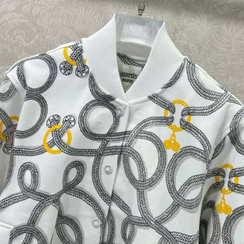 Replica Hermes Jackets Long Sleeved For Women #1351032 $135.00 USD for Wholesale