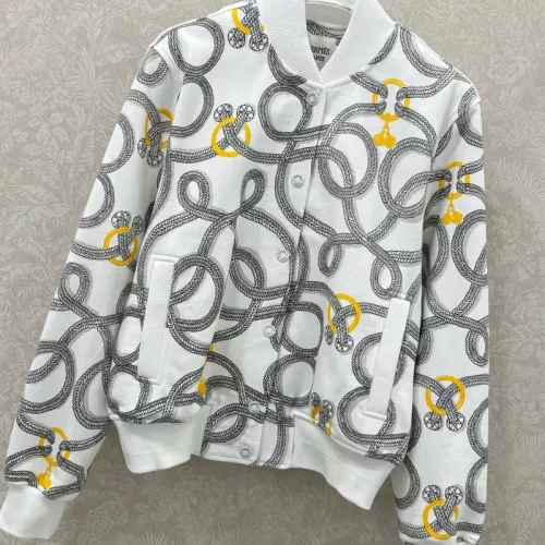 Replica Hermes Jackets Long Sleeved For Women #1351032 $135.00 USD for Wholesale