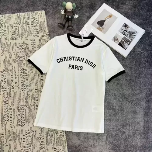 Cheap Christian Dior T-Shirts Short Sleeved For Women #1351045, $$48.00 USD On Christian Dior T-Shirts