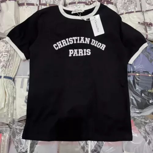 Cheap Christian Dior T-Shirts Short Sleeved For Women #1351046, $$48.00 USD On Christian Dior T-Shirts