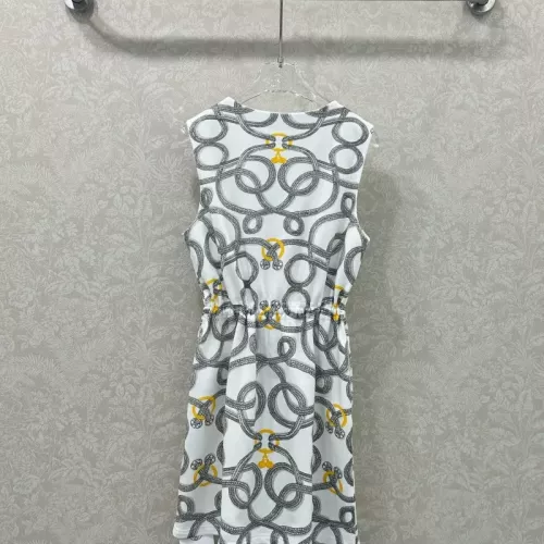 Replica Hermes Dresses Sleeveless For Women #1351074 $122.00 USD for Wholesale