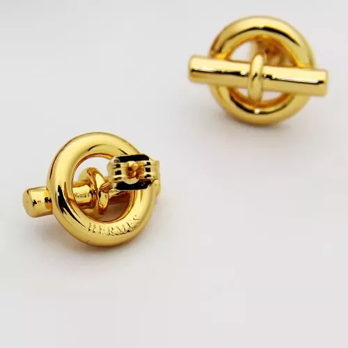 Replica Hermes Earrings For Women #1351076 $25.00 USD for Wholesale