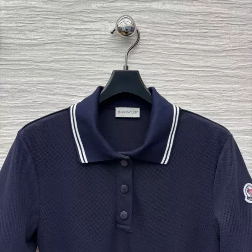 Replica Moncler Dresses Short Sleeved For Women #1351080 $72.00 USD for Wholesale