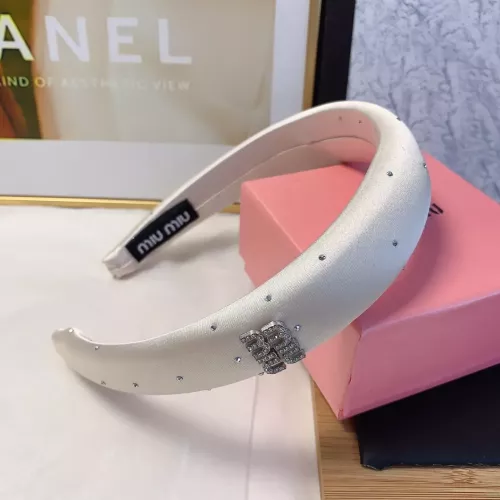Replica MIU MIU Headband For Women #1351084 $25.00 USD for Wholesale