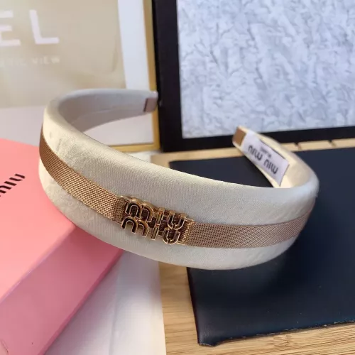 Replica MIU MIU Headband For Women #1351085 $27.00 USD for Wholesale