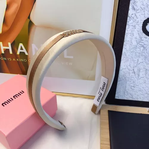 Replica MIU MIU Headband For Women #1351085 $27.00 USD for Wholesale