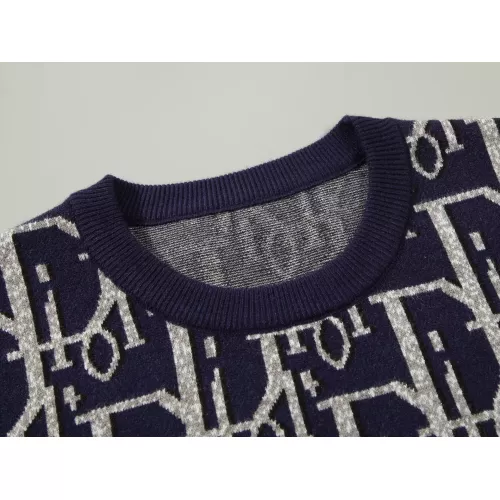 Replica Christian Dior Sweaters Long Sleeved For Men #1351088 $42.00 USD for Wholesale