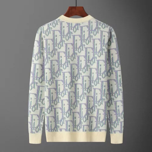 Replica Christian Dior Sweaters Long Sleeved For Men #1351090 $42.00 USD for Wholesale