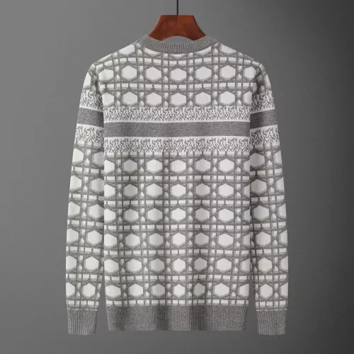 Replica Christian Dior Sweaters Long Sleeved For Men #1351092 $42.00 USD for Wholesale