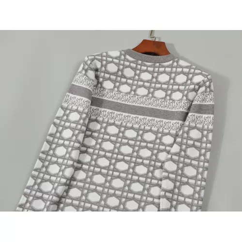 Replica Christian Dior Sweaters Long Sleeved For Men #1351092 $42.00 USD for Wholesale