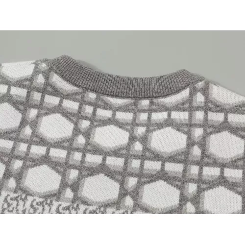 Replica Christian Dior Sweaters Long Sleeved For Men #1351092 $42.00 USD for Wholesale