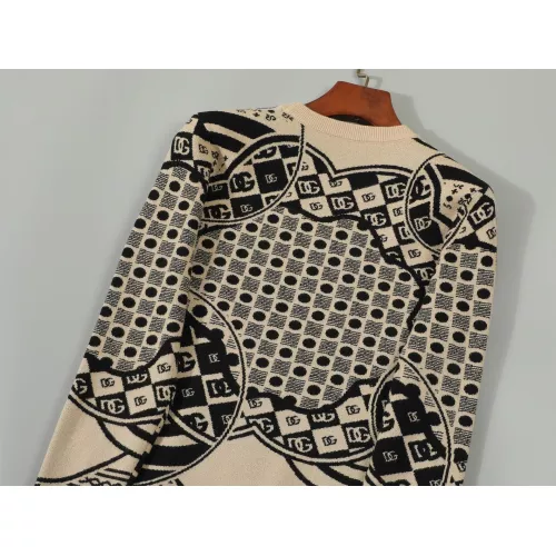 Replica Dolce & Gabbana D&G Sweaters Long Sleeved For Men #1351100 $42.00 USD for Wholesale