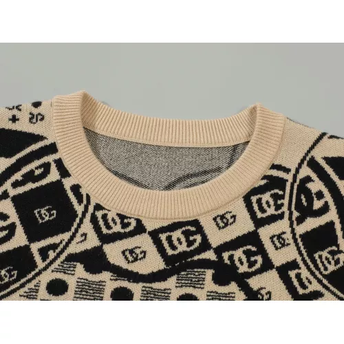 Replica Dolce & Gabbana D&G Sweaters Long Sleeved For Men #1351100 $42.00 USD for Wholesale
