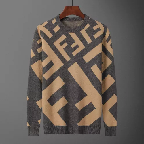 Cheap Fendi Sweaters Long Sleeved For Men #1351101, $$42.00 USD On Fendi Sweaters