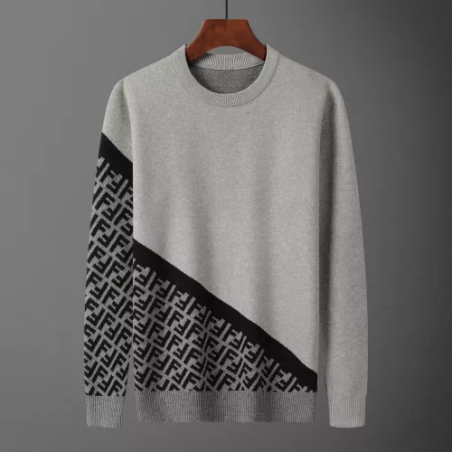 Cheap Fendi Sweaters Long Sleeved For Men #1351103, $$42.00 USD On Fendi Sweaters