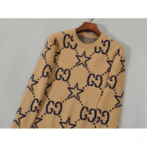 Replica Gucci Sweaters Long Sleeved For Men #1351112 $42.00 USD for Wholesale