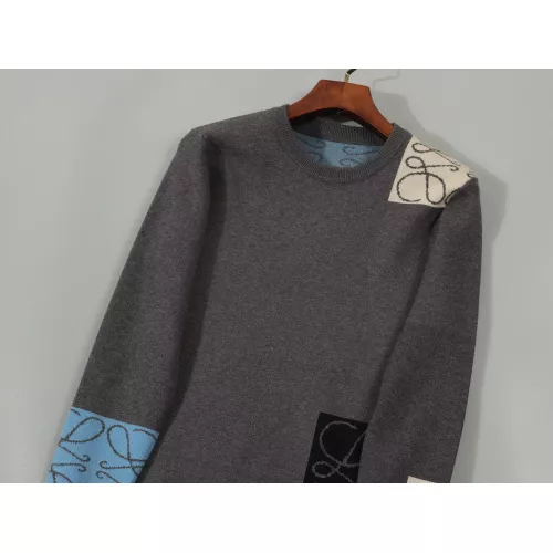 Replica LOEWE Sweaters Long Sleeved For Men #1351116 $42.00 USD for Wholesale