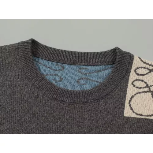 Replica LOEWE Sweaters Long Sleeved For Men #1351116 $42.00 USD for Wholesale
