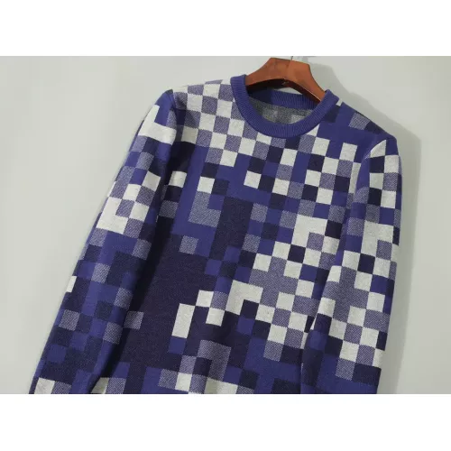 Replica Louis Vuitton LV Sweaters Long Sleeved For Men #1351122 $42.00 USD for Wholesale