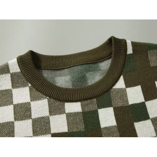 Replica Louis Vuitton LV Sweaters Long Sleeved For Men #1351123 $42.00 USD for Wholesale