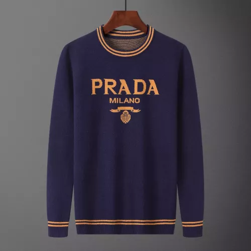 Cheap Prada Sweaters Long Sleeved For Men #1351124, $$42.00 USD On Prada Sweaters