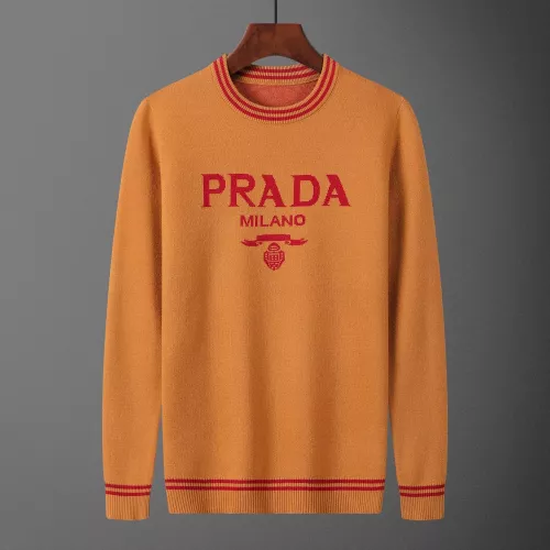 Cheap Prada Sweaters Long Sleeved For Men #1351125, $$42.00 USD On Prada Sweaters