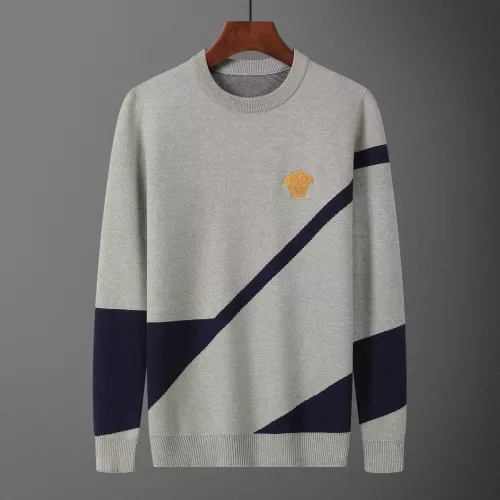 Cheap Versace Sweaters Long Sleeved For Men #1351126, $$42.00 USD On Versace Sweaters