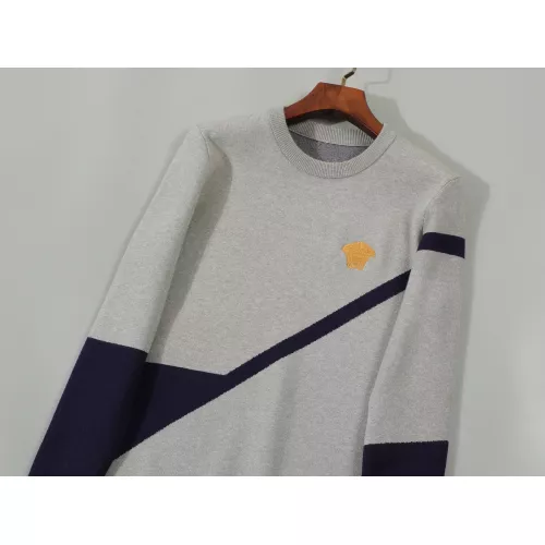 Replica Versace Sweaters Long Sleeved For Men #1351126 $42.00 USD for Wholesale
