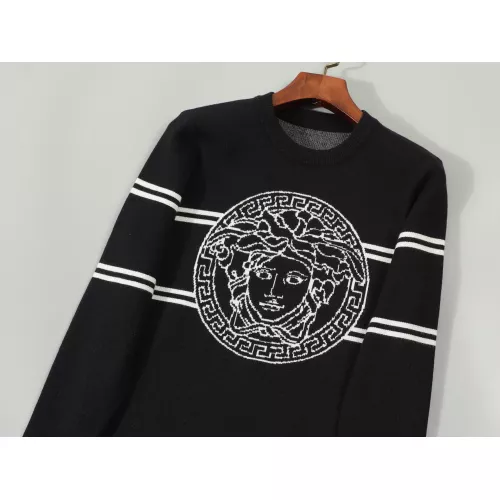Replica Versace Sweaters Long Sleeved For Men #1351127 $42.00 USD for Wholesale