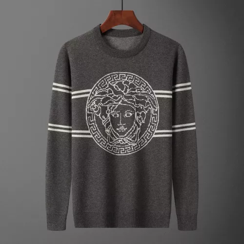 Cheap Versace Sweaters Long Sleeved For Men #1351128, $$42.00 USD On Versace Sweaters