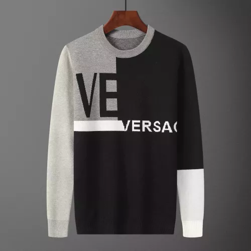 Cheap Versace Sweaters Long Sleeved For Men #1351129, $$42.00 USD On Versace Sweaters
