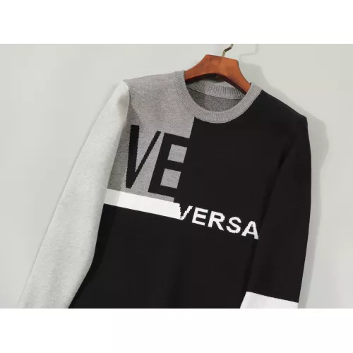 Replica Versace Sweaters Long Sleeved For Men #1351129 $42.00 USD for Wholesale