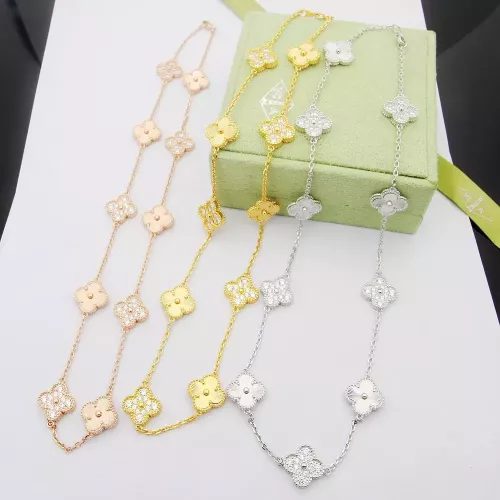 Replica Van Cleef & Arpels Necklaces For Women #1351201 $42.00 USD for Wholesale