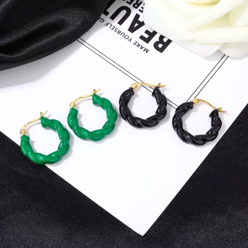 Replica Bottega Veneta Earrings For Women #1351218 $27.00 USD for Wholesale