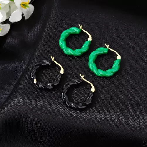 Replica Bottega Veneta Earrings For Women #1351219 $27.00 USD for Wholesale