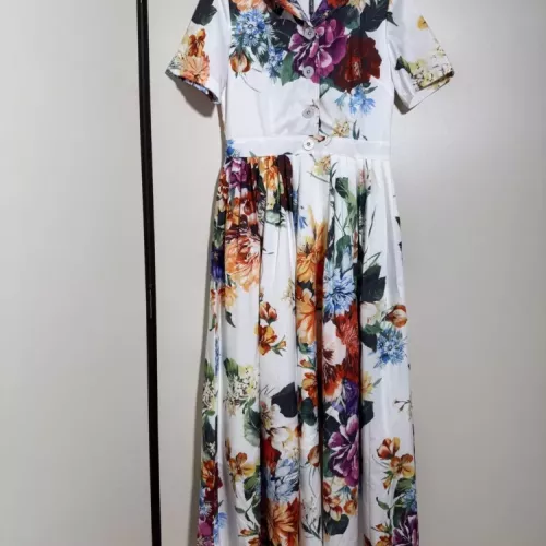 Cheap Dolce &amp; Gabbana Dresses Short Sleeved For Women #1351227, $$112.00 USD On Dolce &amp; Gabbana Dresses